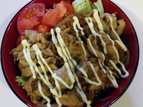 生姜焼き丼